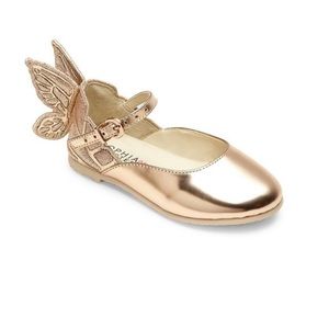 Sophia Webster Mini Girls Rose Gold Chiara Shoes